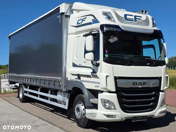 DAF CF290/CF320/FIRANKA/WINDA DHOLLANDIA / E6/JEDEN WŁAŚCICIEL/SPROWADZONY/22PALETY/2019/PODNOSZONY DACH/ JAK NOWY