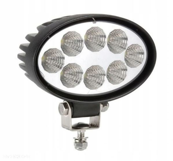 LAMPA ROBOCZA LED OWALNA ELIPSA 8 LED 12/24V