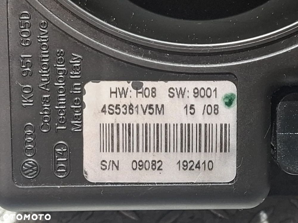 Syrena alarmu Volkswagen Passat CC 2009 rok nr 1K0951605D - 2