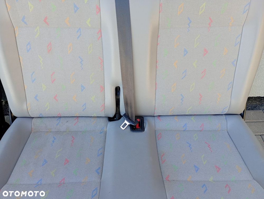 Kanapa Tył Siedzenie II Rząd Ławka Fotel Vw Transporter Caravelle T5 - 4