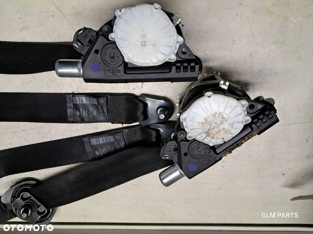 citroen c5 iii x7 lewy + prawy pas bezpieczeństwa przedni oryginał - 3