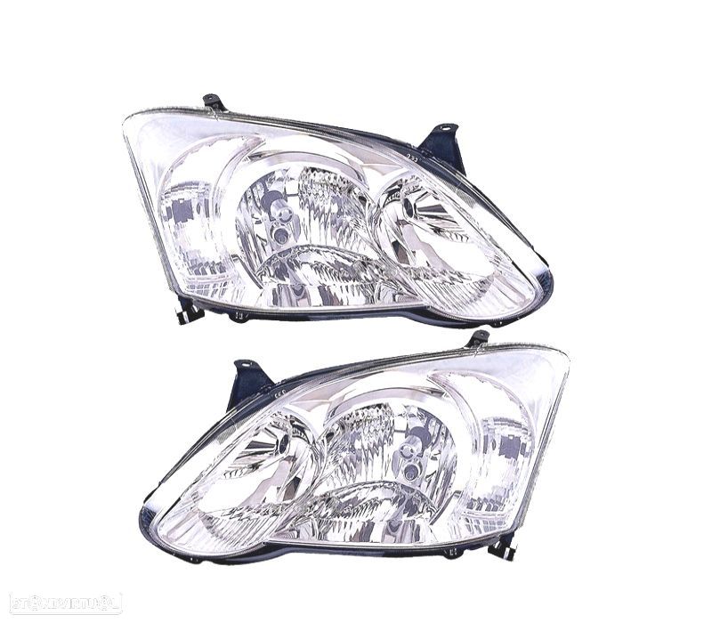 FARÓIS OPTICAS VALEO PARA TOYOTA COROLLA HATCHBACK 3/5P 04-07 - 1