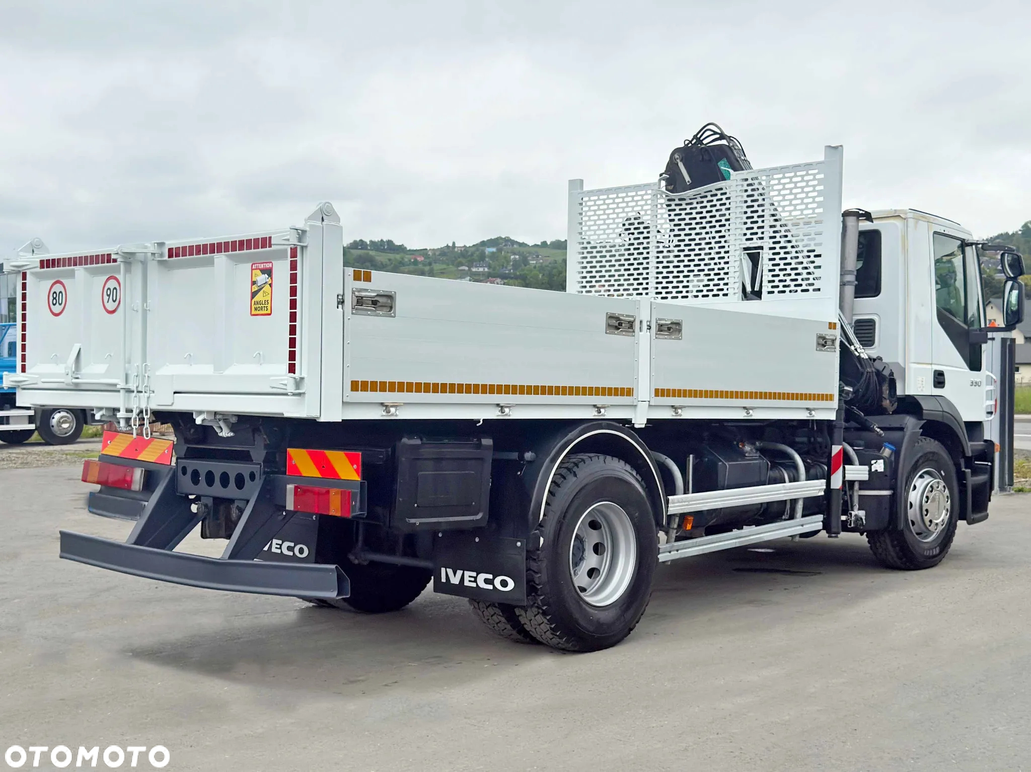 Iveco STRALIS 330 * WYWROTKA 4,60 m + HIAB 144 BS-3 HIDUO * STAN BDB - 6