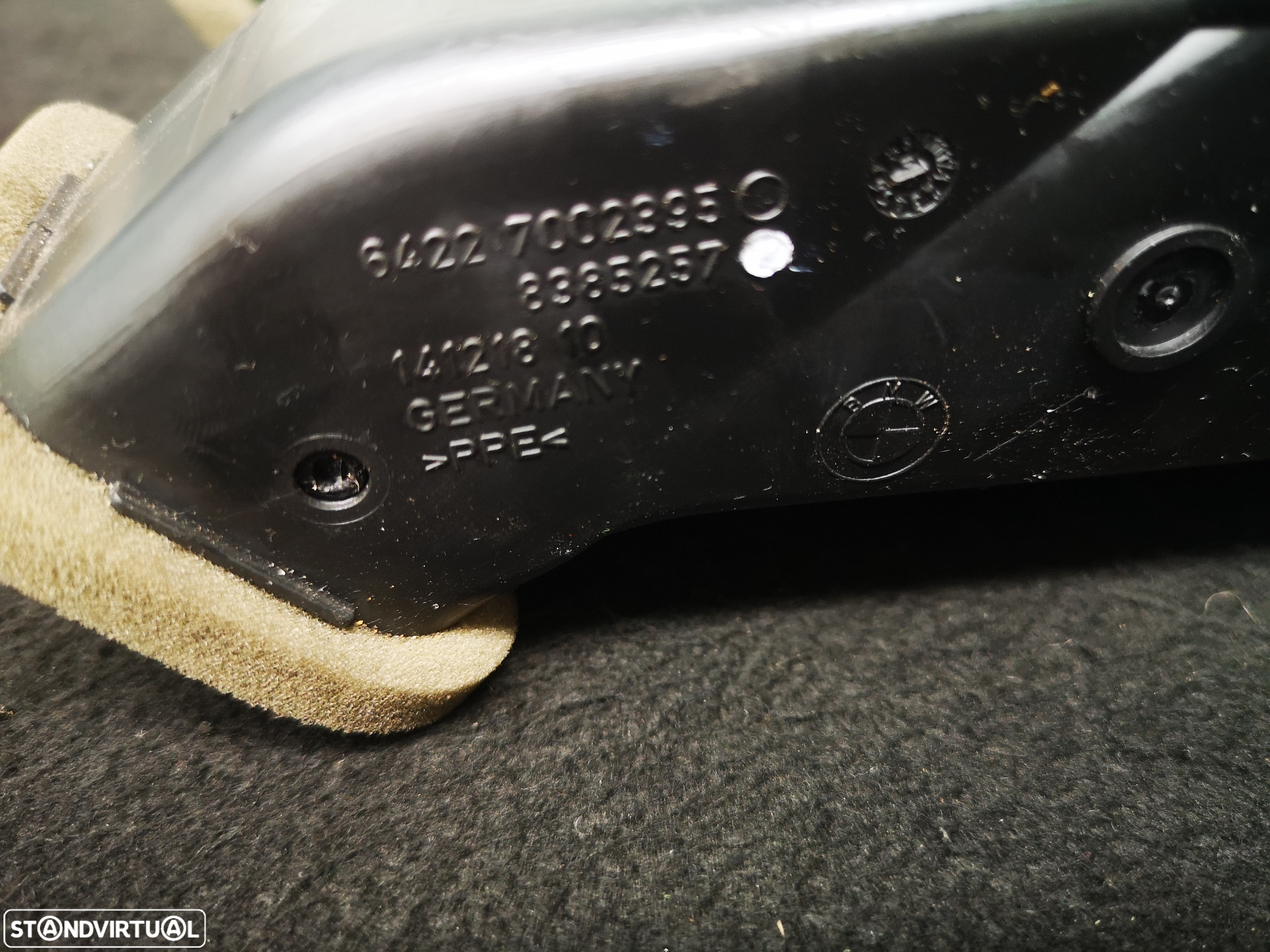 Grelha de sofagem  traseira Originais  bmw ser 7 E65 E66 2002+ (2x no estoque) - 6