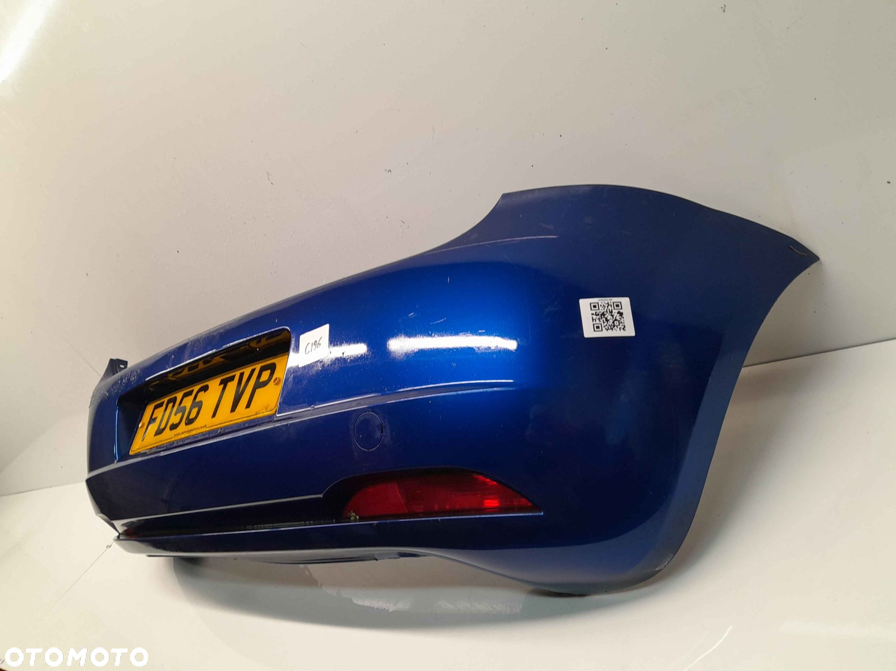 ^ ZDERZAK TYŁ TYLNY FIAT GRANDE PUNTO EVO 599/A GRANAT GRANATOWY - 3