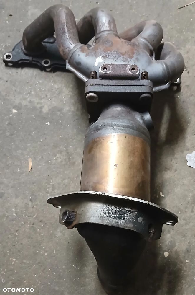 VW Polo Seat Ibiza Fabia Audi A2 1.4 16V kolektor wydechowy katalizator 1K0131690G - 7