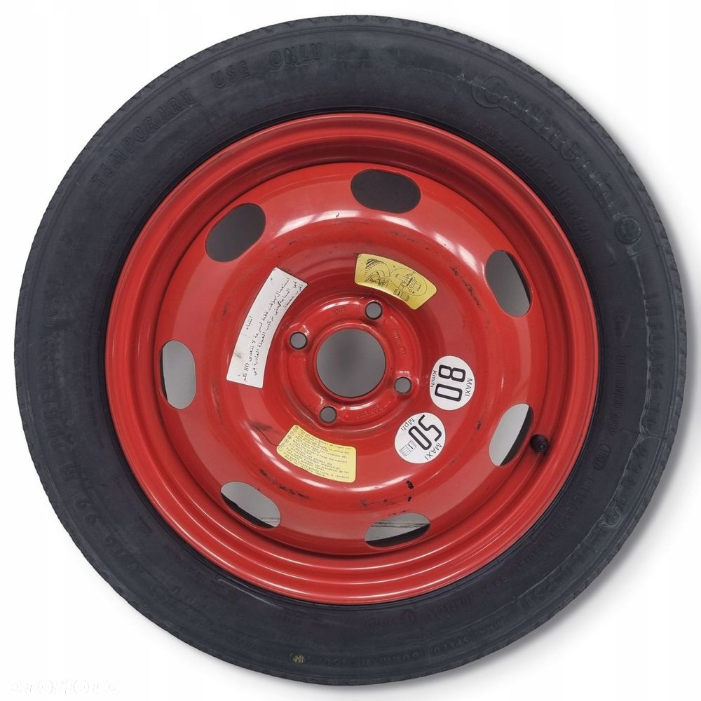 KOŁO DOJAZDOWE Peugeot 207 308 125/85 R16 4x108 Citroen C4 II 2160718 - 1