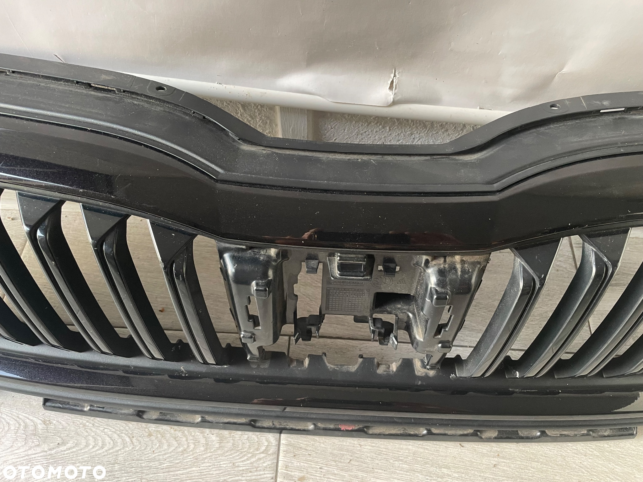 Grill Atrapa Skoda OCTAVIA IV Black Shadow Czarny Oryginał - 5