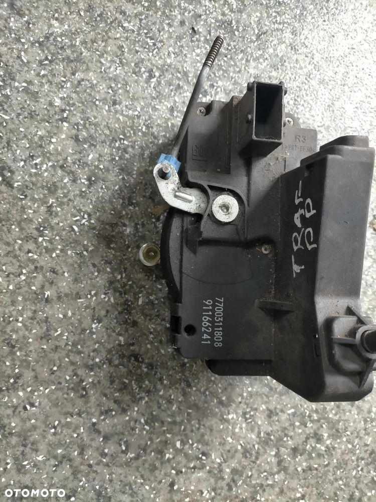 91166241 ZAMEK DRZWI PRAWY PRZÓD RENAULT TRAFIC II VIVARO PRIMASTAR 7700311808 - 2