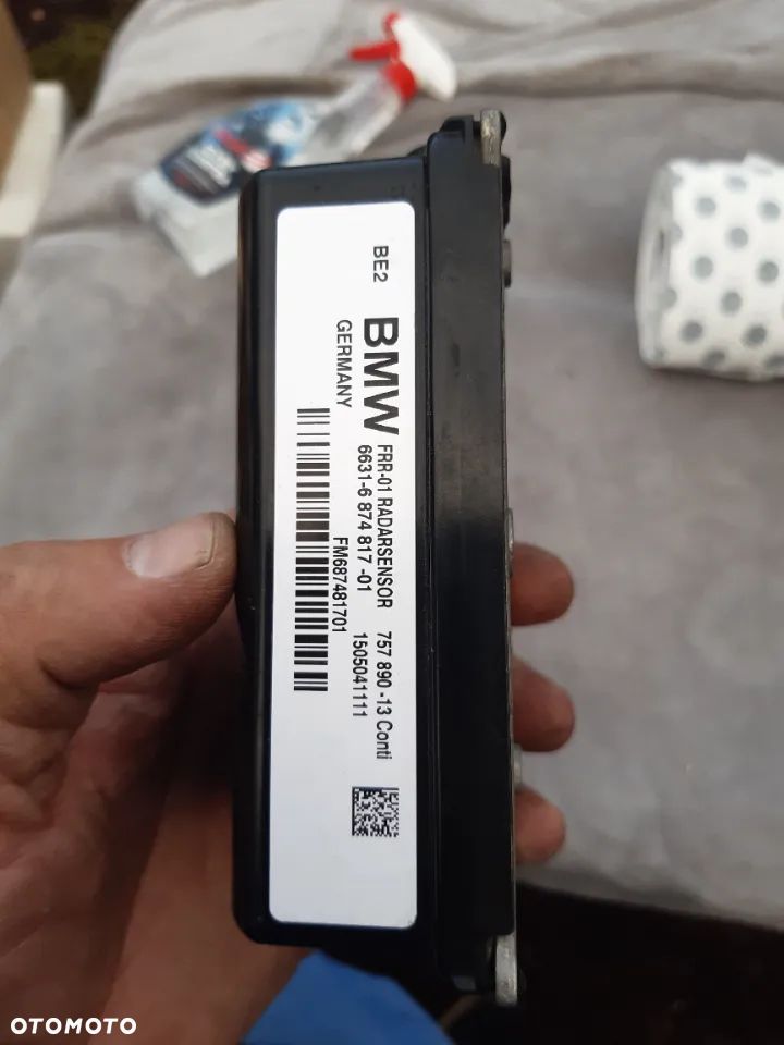 Radar Sensor ACC BMW 6874817 7 F01 F02 6 F06 F12 F13 5 F07 F10 F11 X5 F15 X6 F16 1 F20 F21 X3 F25 X4 F26 3 F30 F31 4 F32 F33 F34 F36 - 3