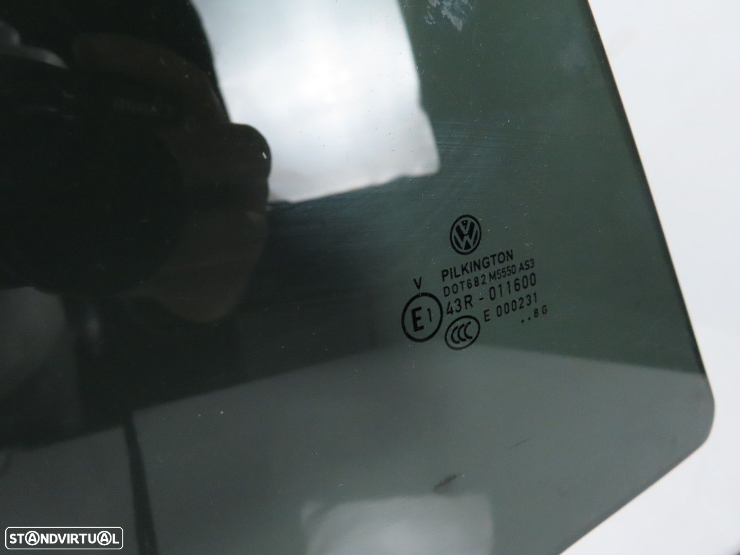 Vidro da porta Escurecido Esquerdo/Trás Usado / Original VW ARTEON (3H7) - 2