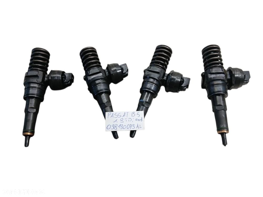 WTRYSK WTRYSKI POMPOWTRYSKI VW PASSAT B5 1.9 TDI 038130073AL PASSAT B5 - 1