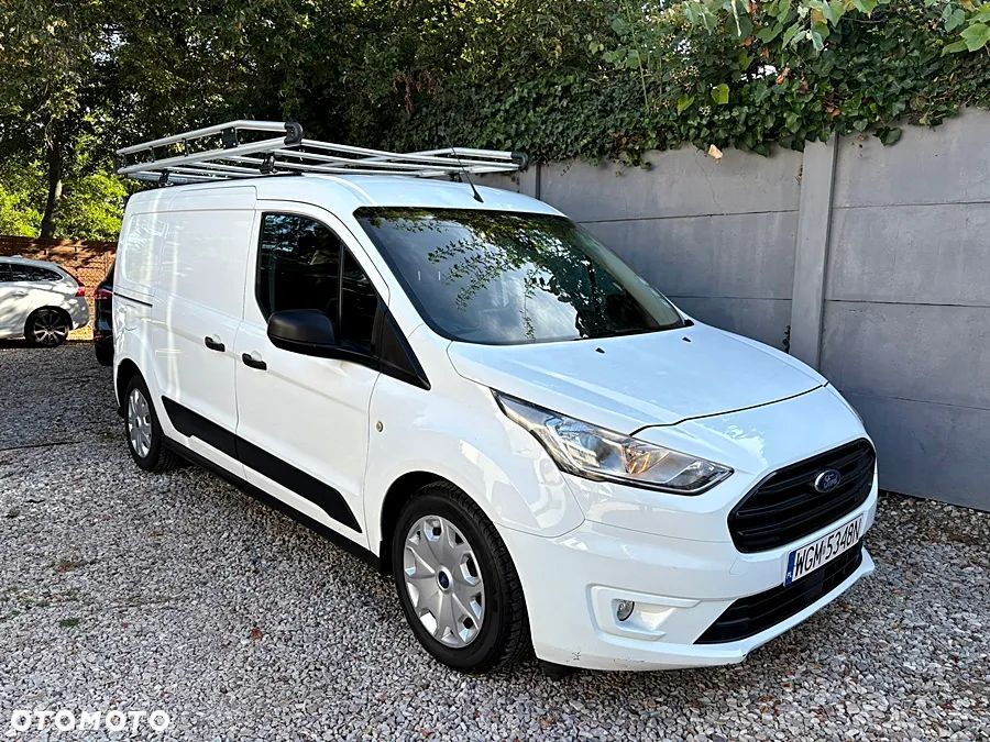 Ford Transit Connect 3 osoby LONG MAXI Klima Navi Kamera Czujniki parkowania GrzSzyba Bluetooth Apple Car Play Android Auto Bagażnik dachowy Hak Nowy rozrząd i oleje Gotowy do jazdy Pełny 2019 rok - 10