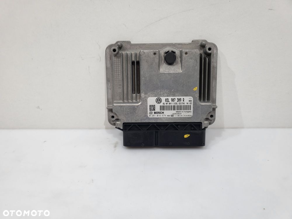 VW GOLF VI TOURAN JETTA 2.0 TDI KOMPUTER STEROWNIK 03L907309R - 1