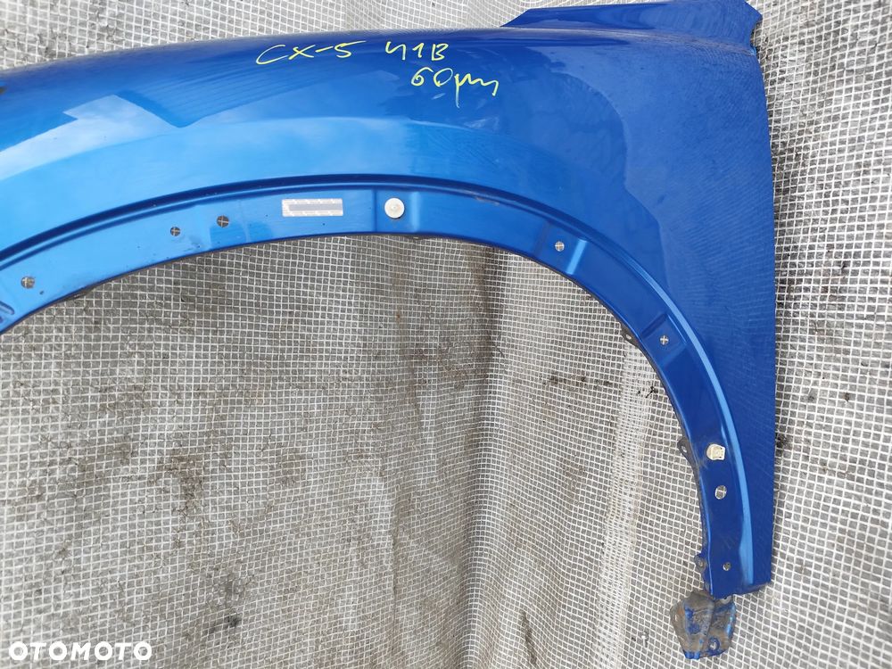 Mazda CX-5 CX5 I 12-17 Błotnik Przedni Lewy Przód Niebieski W Kolor 41B - 9