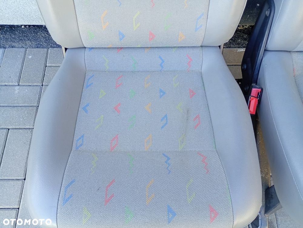 Kanapa Tył Siedzenie II Rząd Ławka Fotel Vw Transporter Caravelle T5 - 16