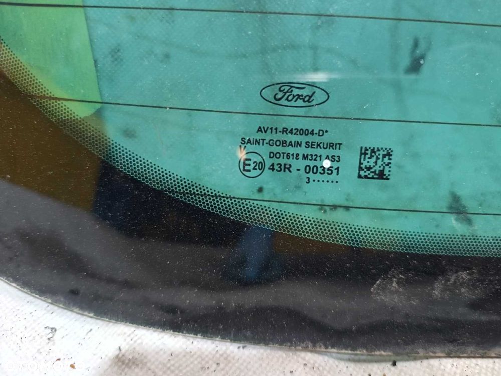 Szyba tył klapy bagażnika ORYGINAŁ Ford B-MAX grzana AV11-R42004-D - 2