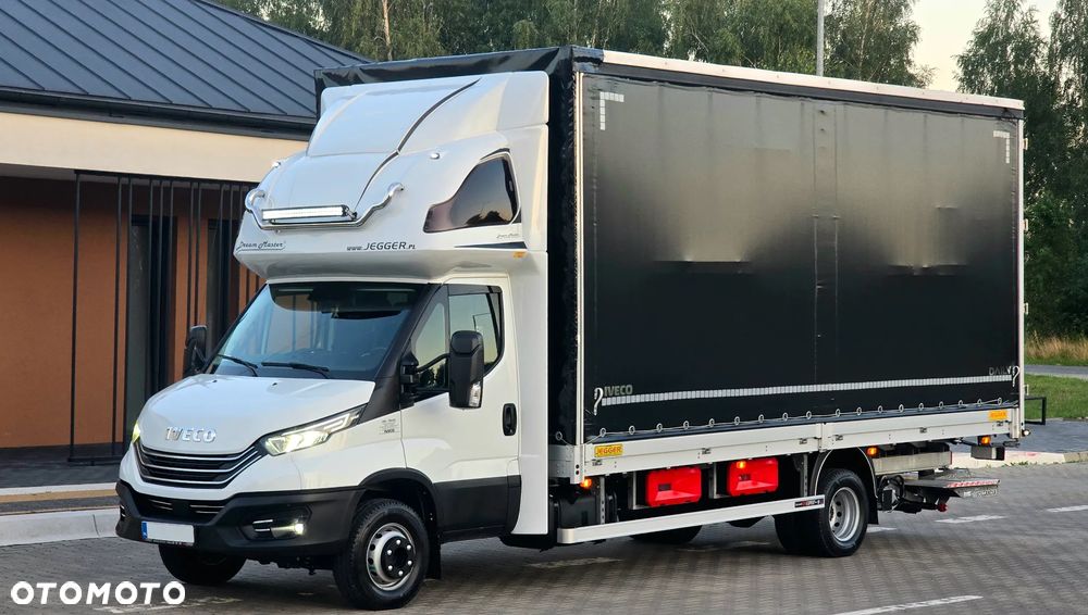 Iveco DAILY 72C18 ❗️BURTO-FIRANKA 15 PALET / DACH ZSUWANY / MAŁY PRZEBIEG / WINDA DHOLLANDIA 1000KG SLIDER / ZABUDOWA JEGGER / KABINA SYPIALNIANA / PODUSZKI PNEUMATYCZNE / XENON / FUL LED / NAVI + KAMERA COFANIA / DRZWI Z TYŁU / WEBASTO / SERWIS ASO / SALON POLSKA / NIESTPOTYKANY STAN ❗️❗️ - 3
