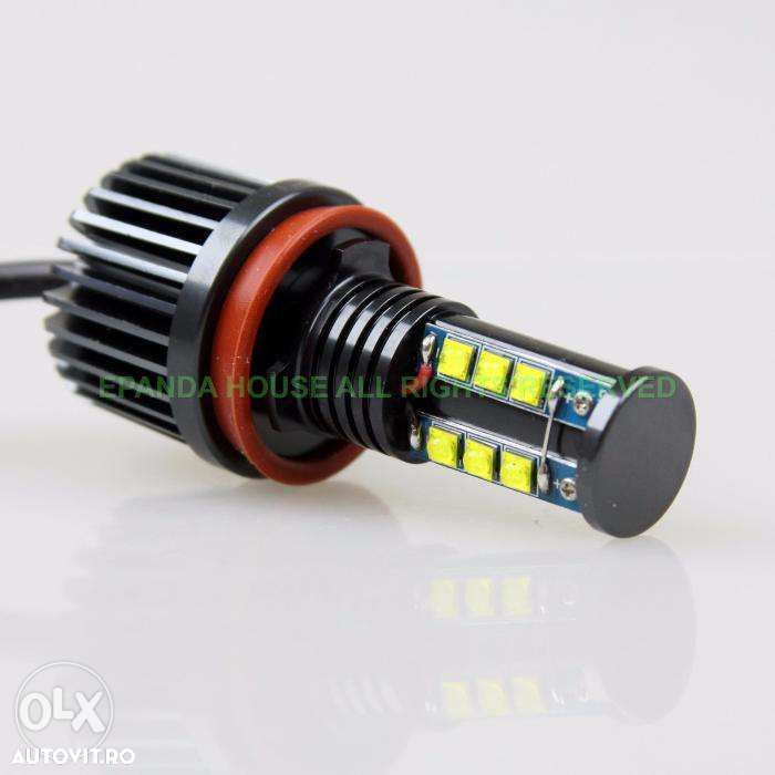 LED MARKER H8 ANGEL EYES BMW E60 E70 E71 E82 E87 E88 E90 E91 E92 F01 - 2