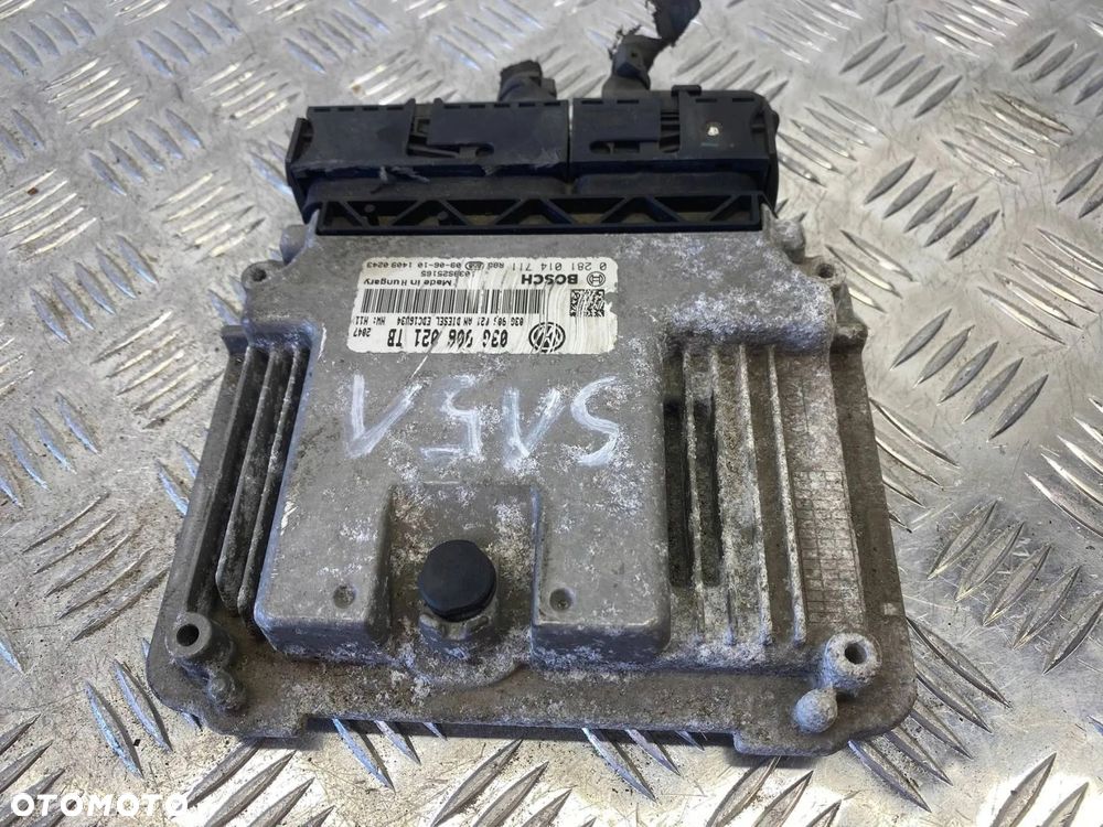 STEROWNIK MODUŁ KOMPUTER SILNIKA SKODA OCTAVIA MK2 03G906021TB - 4