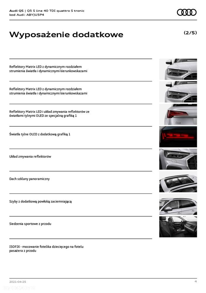 Audi Q5 40 TDI mHEV Quattro S Line S tronic - 15