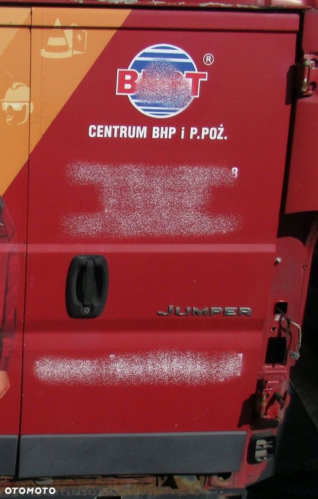 JUMPER DUCATO BOXER 2006- DRZWI PRAWE TYLNE TYŁ - 1