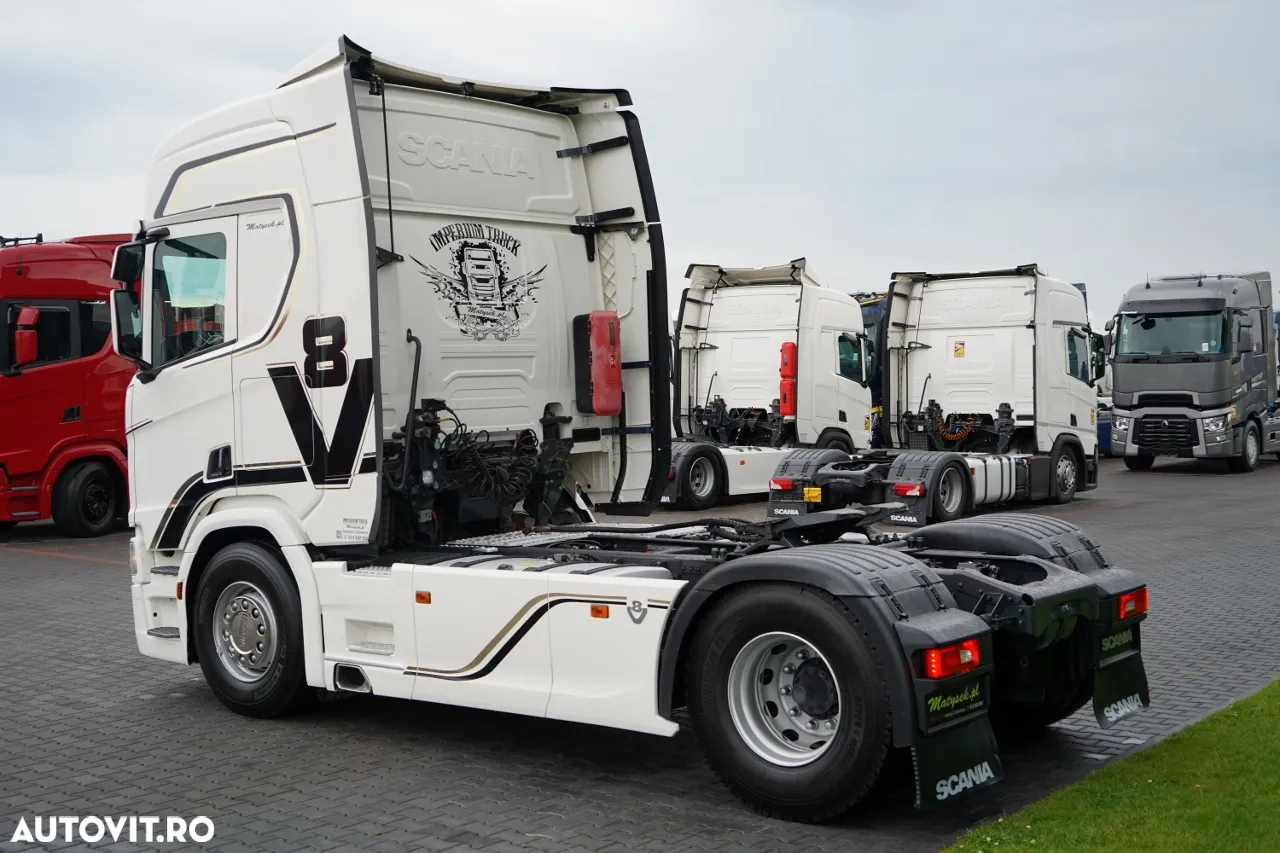 Scania R 520 / V8 / SISTEM HIDRAULIC / RETARDER / RĂCIRE ​​I-PARK / FULL AIRMATIC / ANVELOPE 100% / CONTRACT POST-SERVICE / IMPORTAT - 7