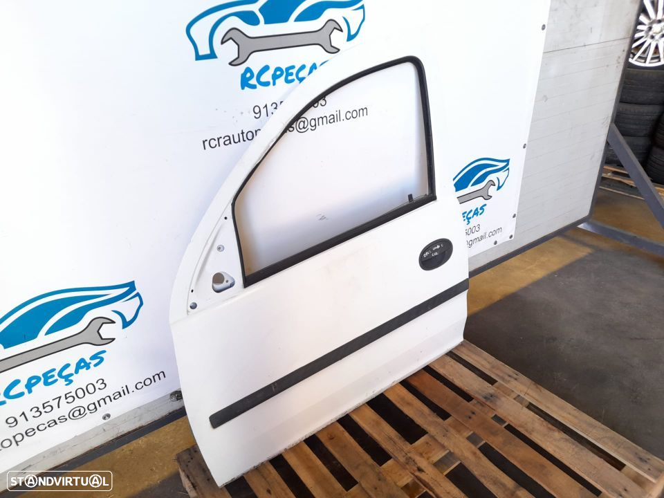 PORTA FRONTAL FRENTE ESQUERDA OPEL COMBO C FECHO ELEVADOR MOTOR PUXADOR VIDRO - 3