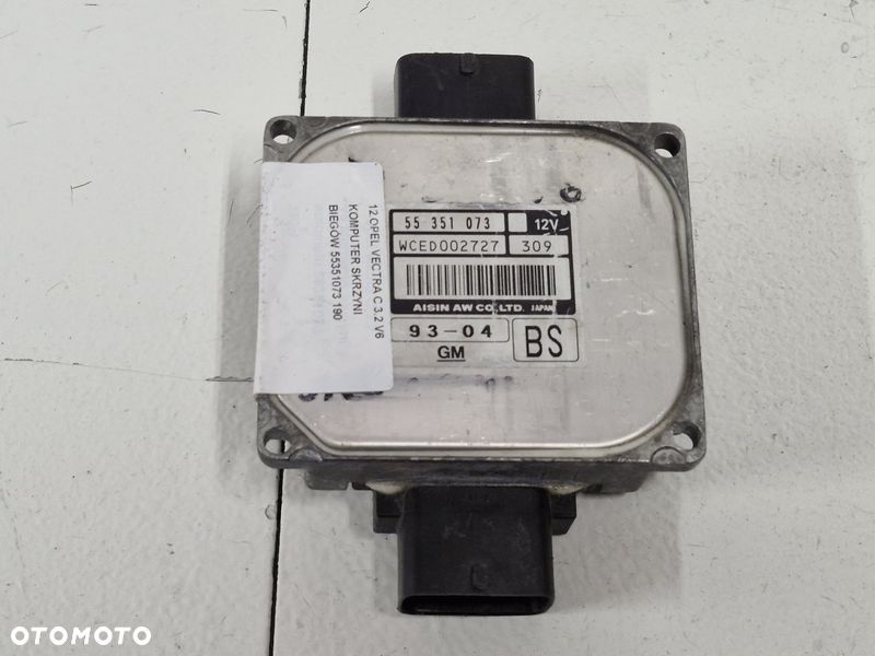 OPEL VECTRA C 3.2 V6 KOMPUTER SKRZYNI BIEGÓW 55351073 - 3