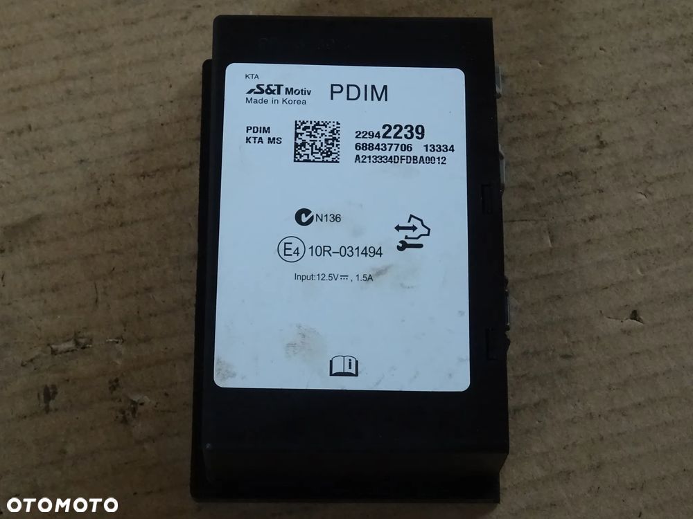 PDIM USB AUX BLUETOOTH MODUŁ RADIA STEROWNIK WZMACNIACZ DZWIĘKU OPEL ZAFIRA C ASTRA J MERIVA B MOKKA - 2