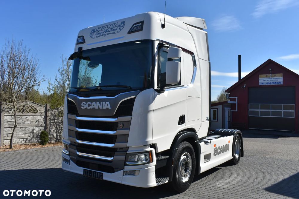 Scania R450 // NAVI // VIRTUAL COCKPIT // 4 PODUSZKI // NOWE OPONY !! // - 1