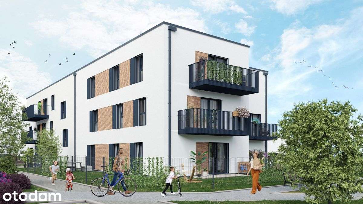 2-pokojowe mieszkanie 51m2 + balkon