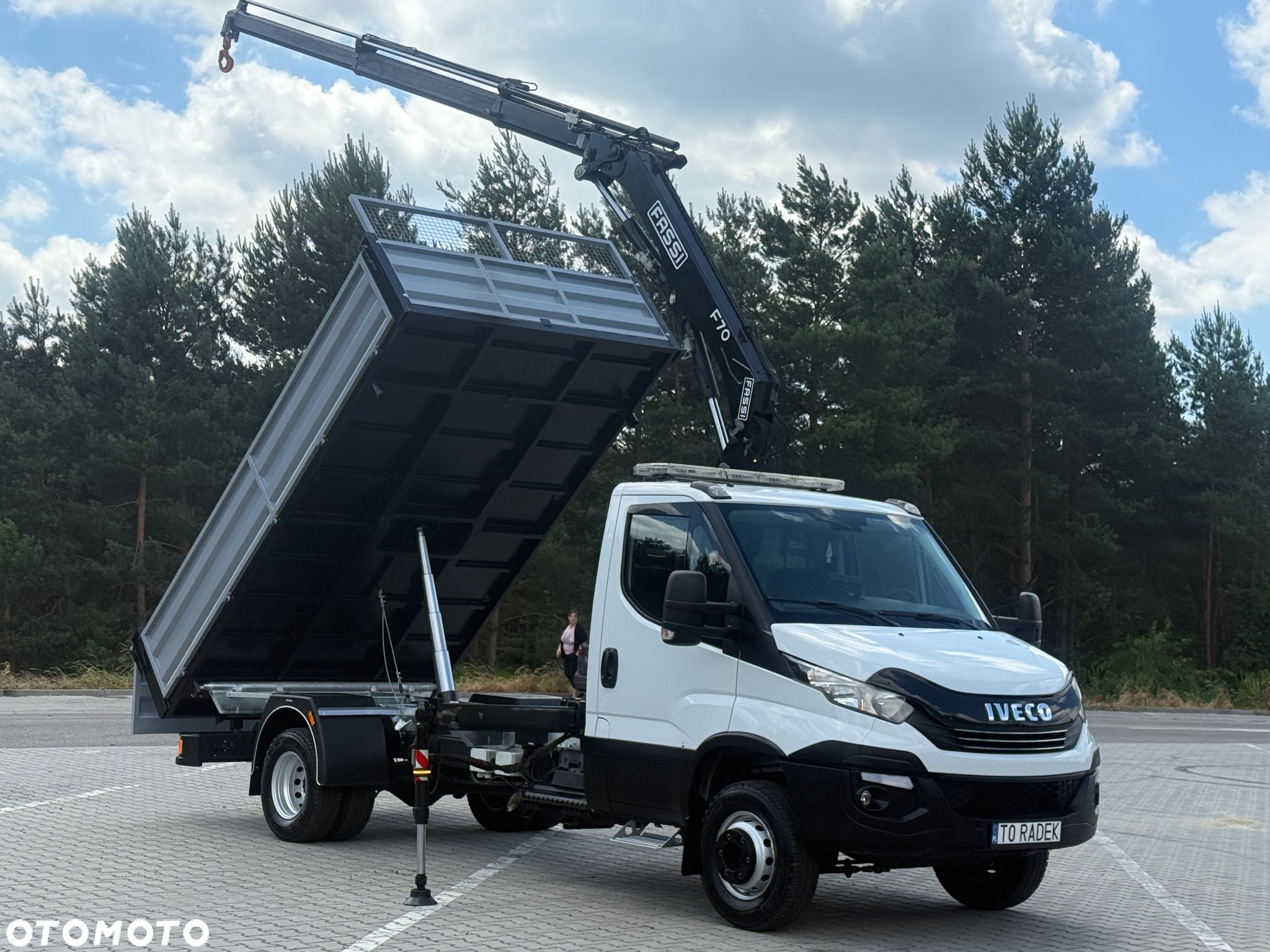Iveco DAILY 72-180 3.0 HPI 180KM * HDS FASSI F70 * 3200 Udźwig * Wywrotka 3 Stronna * ŚWIETNY STAN! - 27