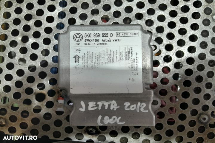 Calculator airbag 5K0959655D 5K0959655D Volkswagen VW Jetta 6 [2010 - - 1