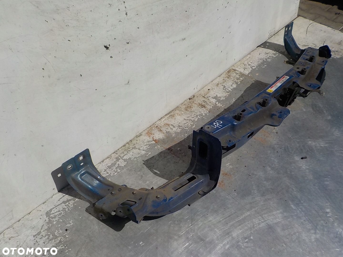 470 FIAT DOBLO II COMBO PAS PRZEDNI BELKA WZMOCNIENIE CZOŁOWE - 7