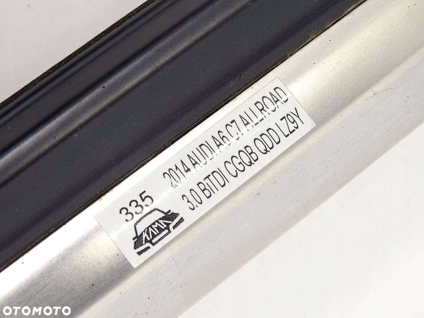 LISTWA NAKŁADKA PROGOWA PROGU LEWA AUDI A6 C7 4G ALLROAD 4G9853855A - 10