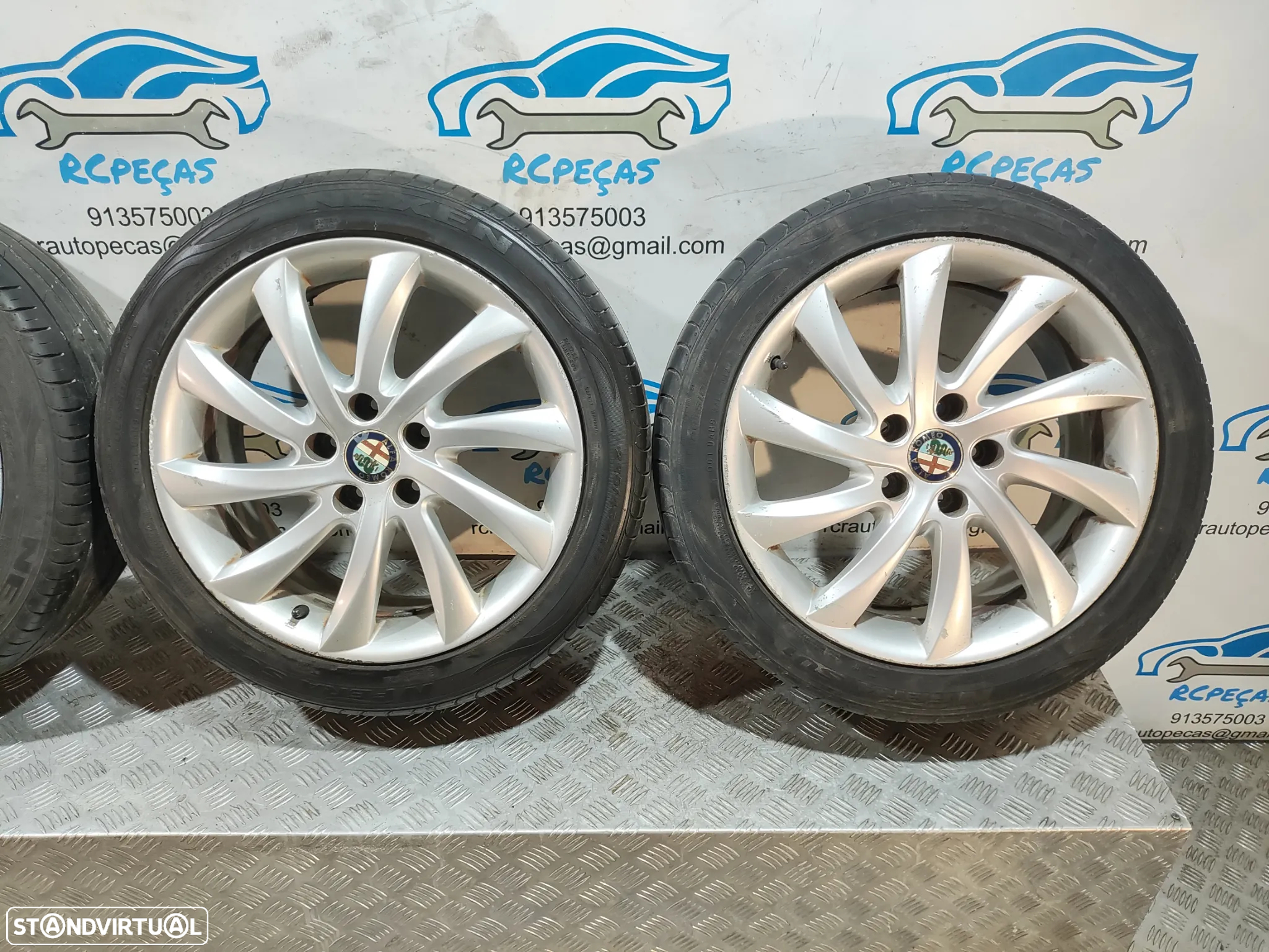 Conjunto Jantes 17 Originais Alfa Romeo Giulietta 7,5J ET41 5x110 - 4