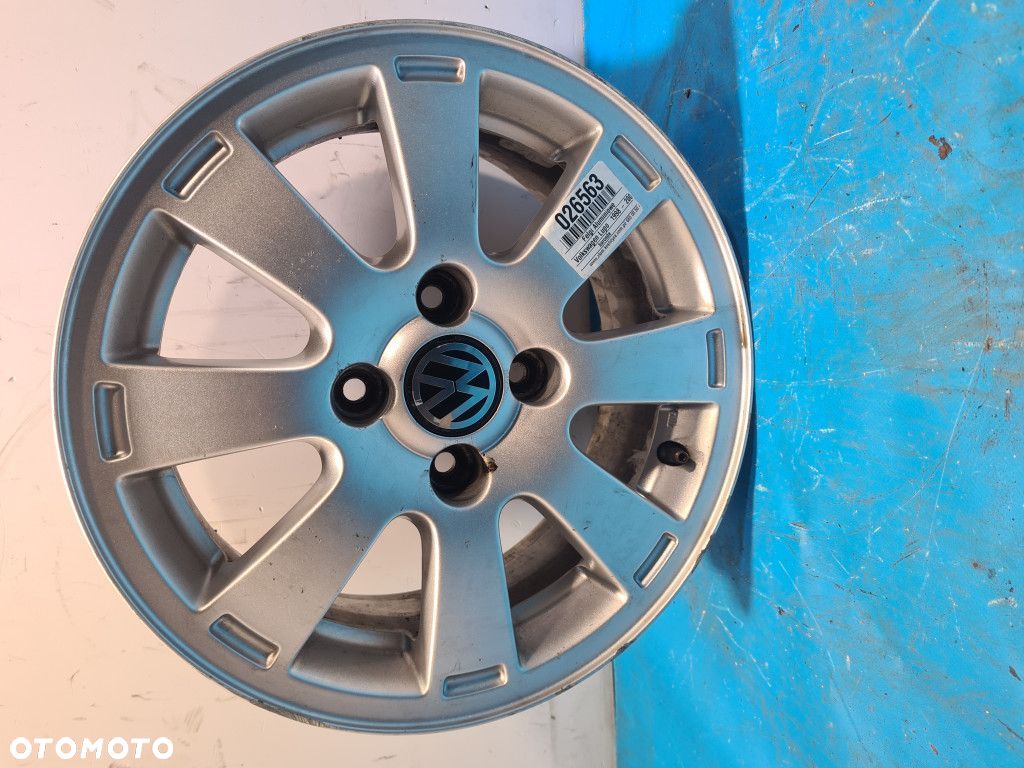 FELGA ALUMINIOWA VW LUPO 6X 6x0601025a 6JX14HW R14 - 1