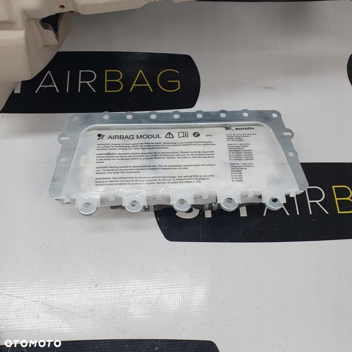 BMW F10 F11 DESKA ROZDZIELCZA KONSOLA KOKPIT PULPIT PODUSZKI AIRBAG AIR BAG NAPINACZE KIT SET - 13
