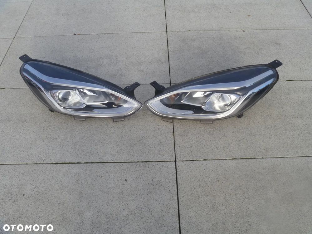 FORD FIESTA MK8 ZDERZAK ATRAPA KRATKI 6 PDC ORYGINAŁ ŁADNY - 8