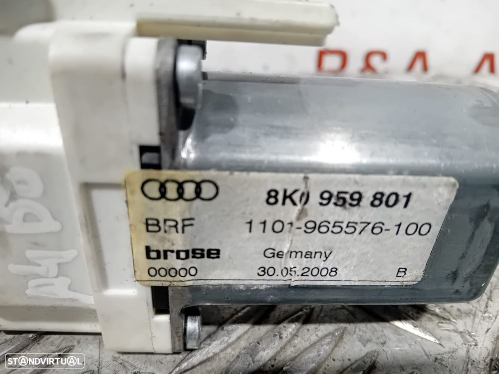 Motor Elevador Vidro Porta Frente Esquerdo Audi A4 B8 8K0959801 1101965576100 Original - 3