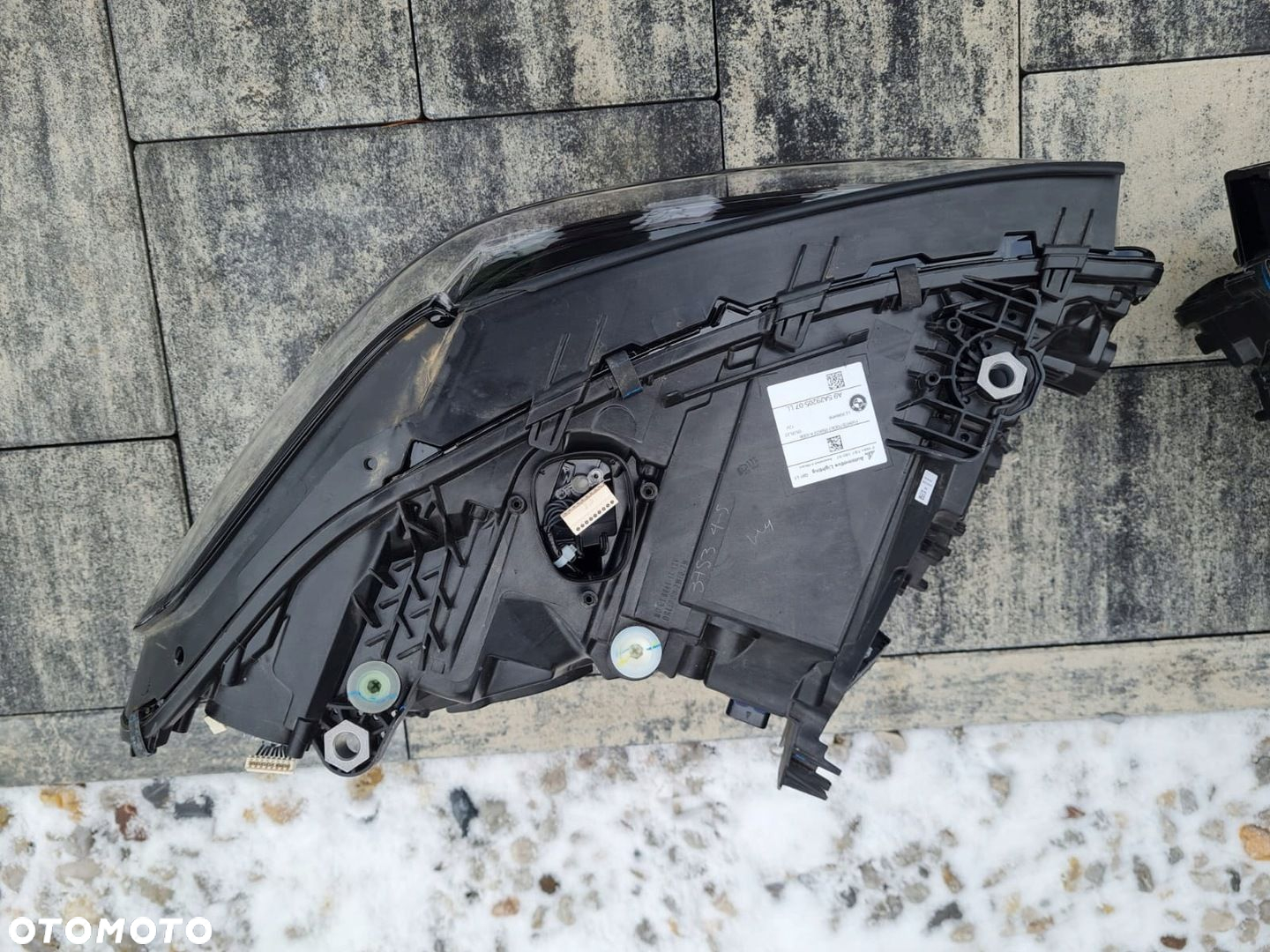 BMW X3 X4 G01 G02 LIFT LCI Lampy przód Full Led Adaptive Shadow Line Black - 8