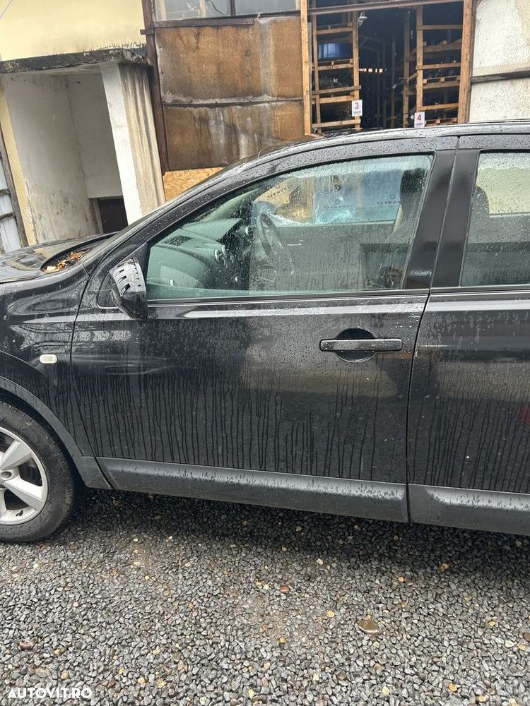 Usa Stanga Fata Nissan Qashqai 2008 - 2010 SUV 4 Usi BLACK METALIC (1344) - 1