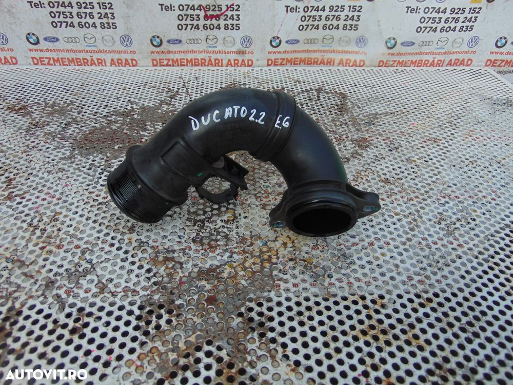 Conducta intercooler Fiat Ducato 2.2 euro 6 cod 7800704200 teava conducta intercooler - 2