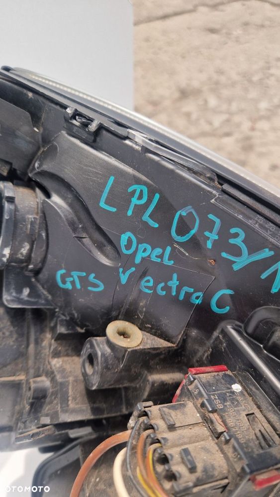 OPEL VECTRA C GTS LAMPA PRZÓD PRZEDNIA LEWA  EUROPA 155887-00 - 2