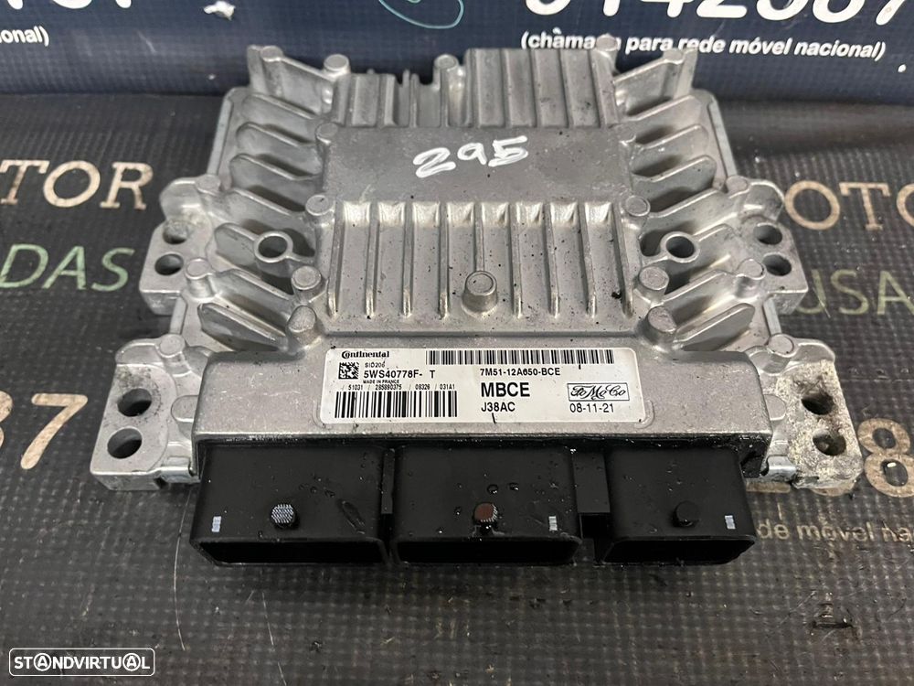 Centralina usada CONTINENTAL 5WS40778F-T FORD FOCUS II 2 1.8 TDCI - 2