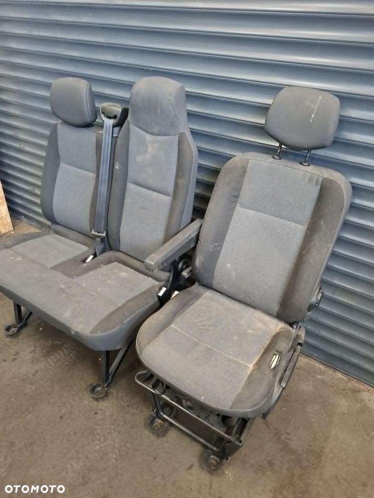 FOTEL LEWY PRAWY PRZEDNI FOTELE KIEROWCY PASAŻERA DWÓJKA RENAULT MASTER III OPEL MOVANO B - 4