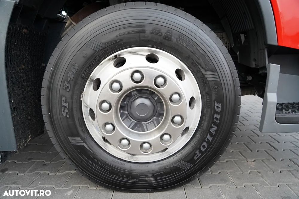 Volvo FM 430 / FULL ADR / GREUTATE: 6.800 KG / CABINĂ JOSĂ / 2022 / DUPĂ CONTRACT DE SERVICE GOLD / - 19