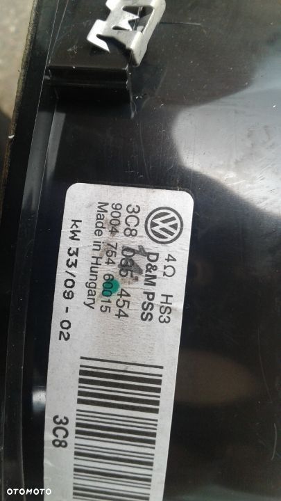 GŁOSNIK VW PASSAT B6 3C8035454 - 3