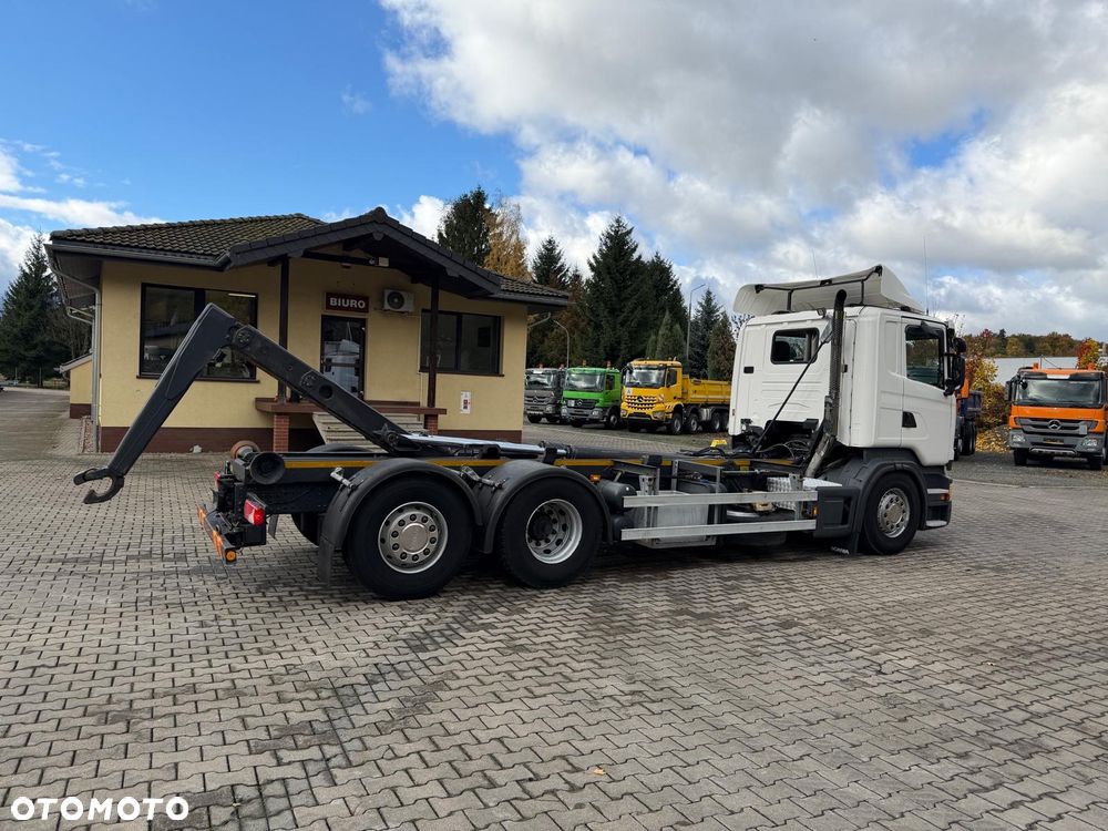 Scania R440 hakowiec, 6x2, MEILLER, pilot, 490 t.km.! - 25